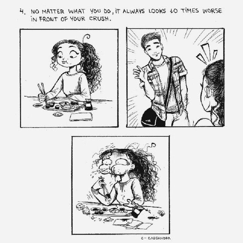 22 Ilustrasi Kocak Kebiasaan Cewek yang Gak Bisa Dipahami Cowok