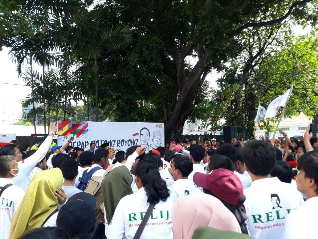 Relawan Siapkan Rumah Aspirasi Jokowi-Ma’ruf Amin