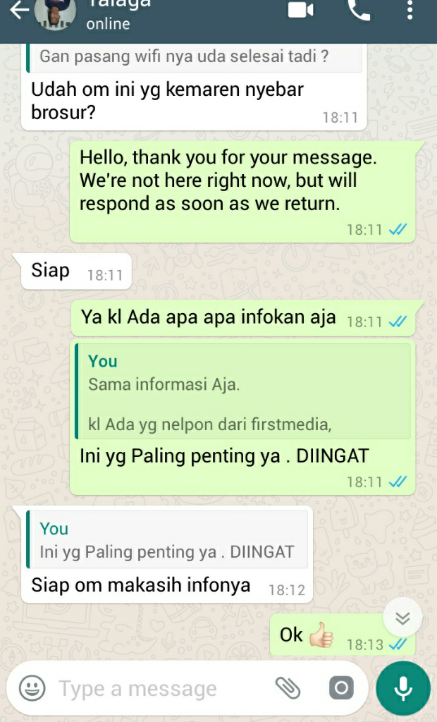 ASK Wifi First media 