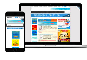Script Web Iklan Massal CMS Terbaru Responsive.
