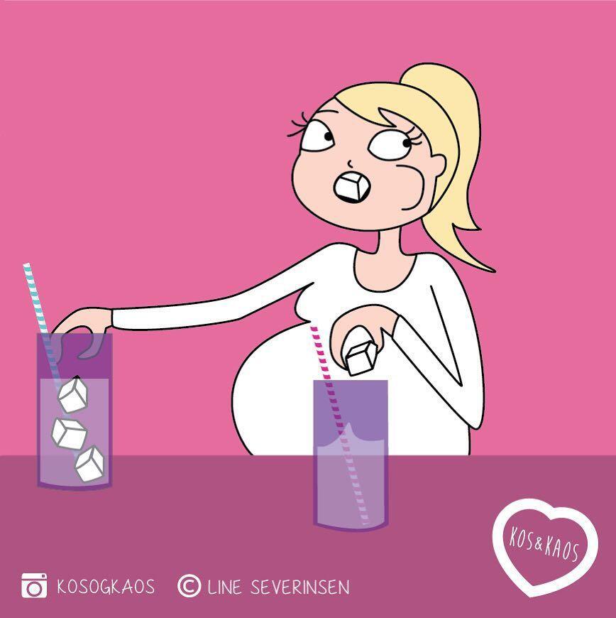 14 Ilustrasi Kocak yang Gambarkan Suka Duka Masa Kehamilan