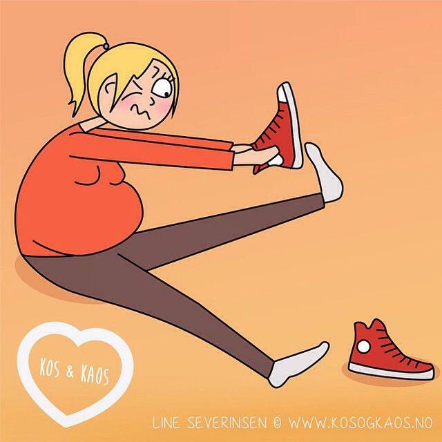 14 Ilustrasi Kocak yang Gambarkan Suka Duka Masa Kehamilan