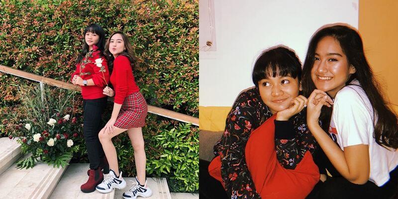 10 Potret Persahabatan Salshabilla dan Amel Carla, Gemas Banget!