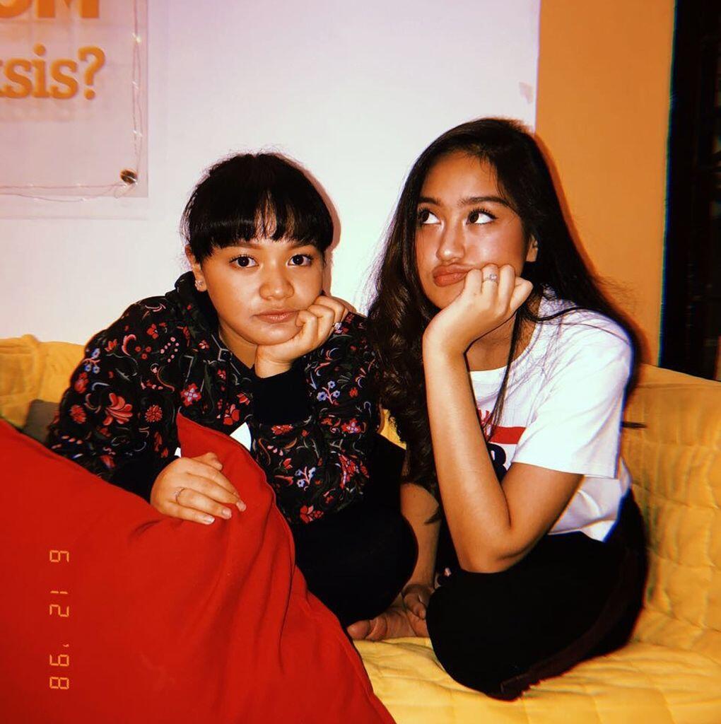 10 Potret Persahabatan Salshabilla dan Amel Carla, Gemas Banget!