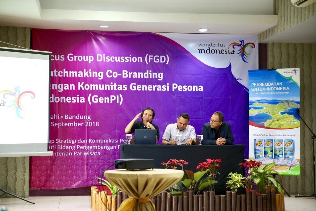 Wah, Kerjasama Kemenpar dengan GenPI Jadi Penguat untuk Berinovasi