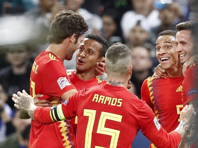 UEFA NAtions League 2018: Spanyol Tumbangkan Inggris dengan Skor 1-2