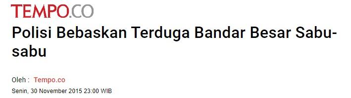 Mencegah Masuknya DANA Bandar Narkoba ke Kancah Politik ...
