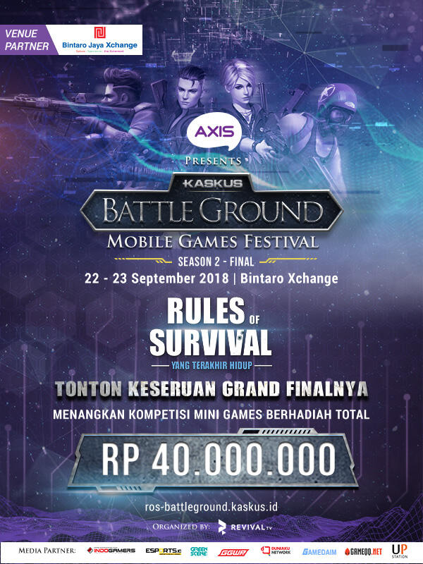 Rebut Total Hadiah 240 Juta Rupiah di Final Battleground Season 2!