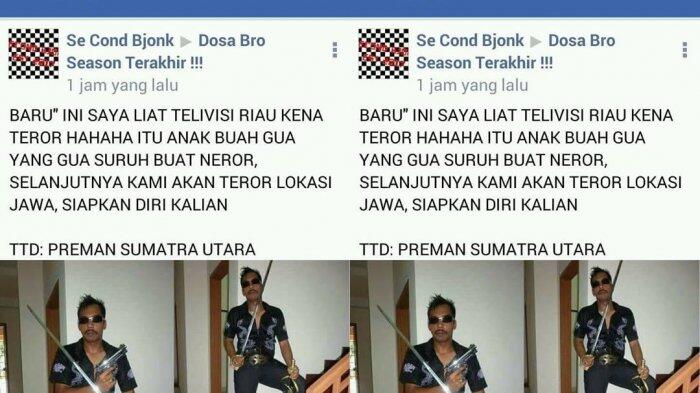 Sosok Preman Sumatra Utara Klaim Anak Buahnya serang Mapolda Riau