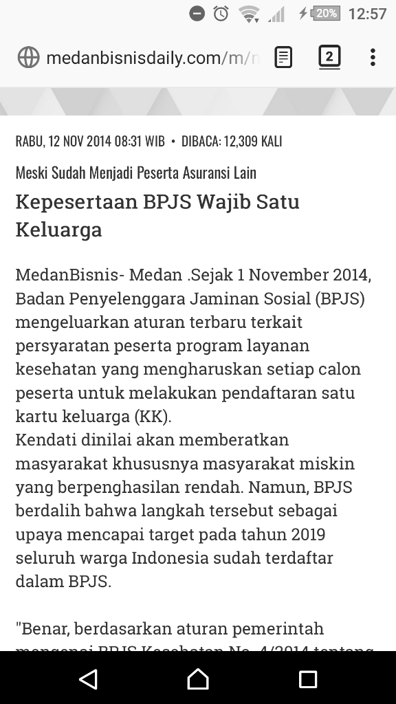 Gotong royong kesehatan kok kaya nagih hutang?