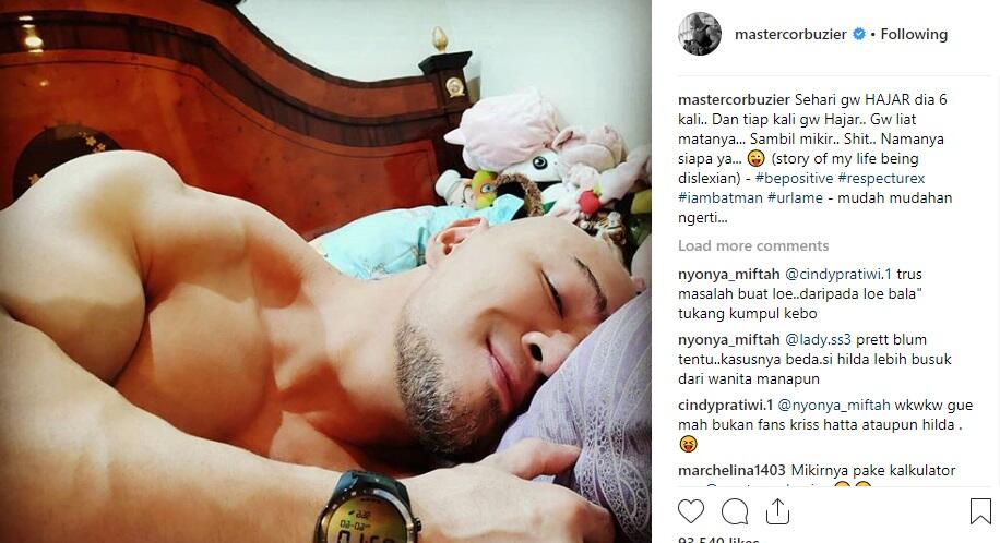 Bongkar Berapa Kali Berhubungan Intim dengan Hilda Vitria, Kriss Hatta Kena Batunya