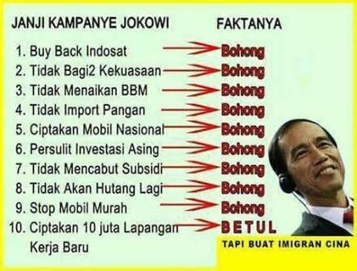 Aksi Turunkan Jokowi Diwarnai Bakar Boneka Pocong dan Foto