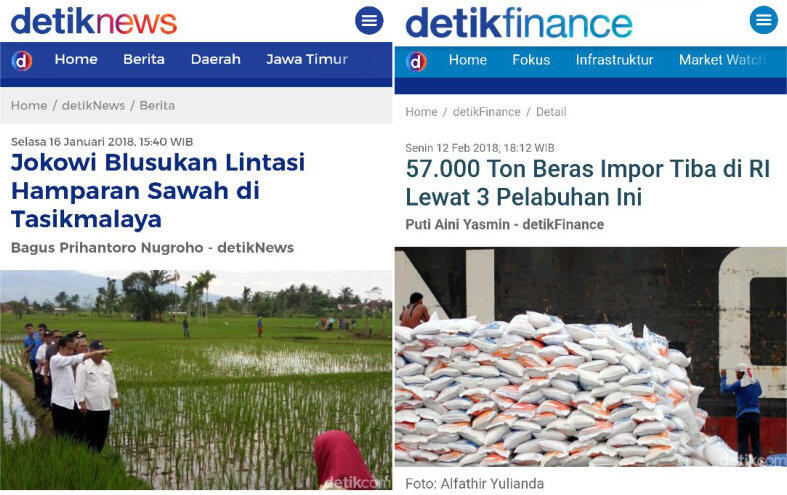 Mendag Ngebet Impor Beras, Prabowo: Alhamdulillah Petani Sudah Panen