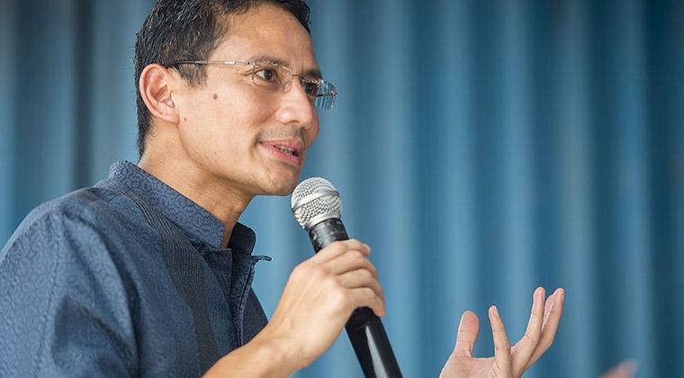 Sandiaga Lelang Barang Pribadi untuk Korban Gempa