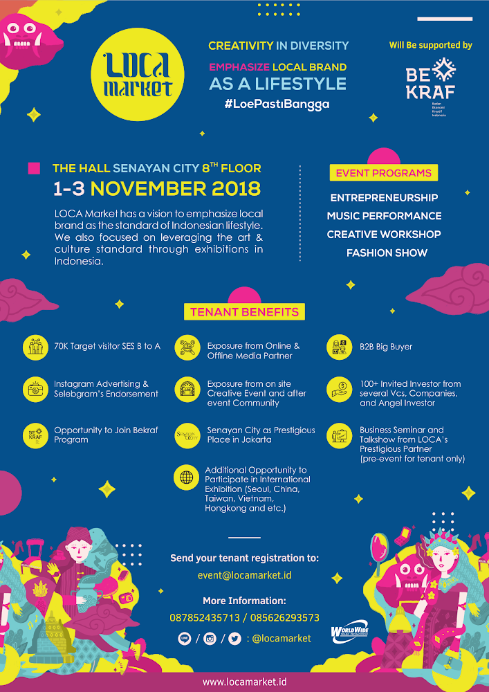 LOCA (Local Creativities & Arts) Market 2018