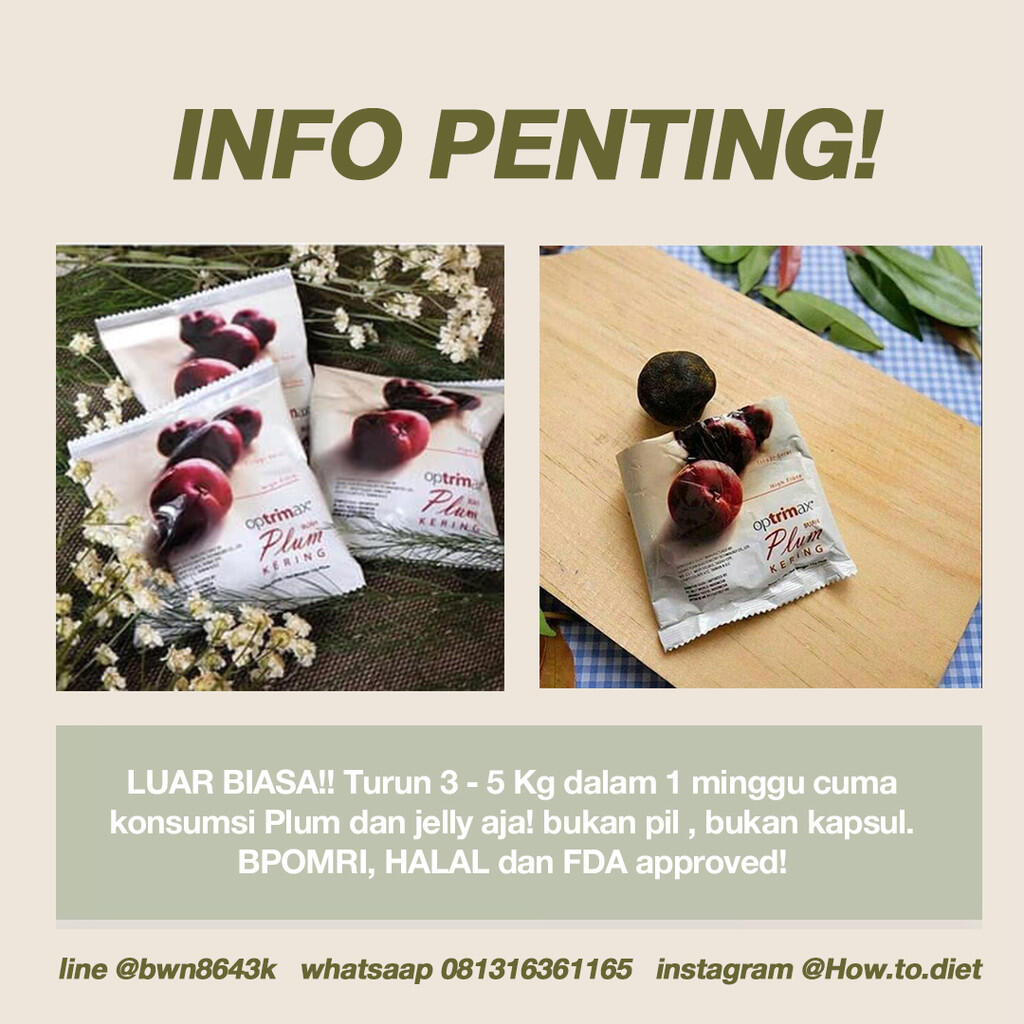 PELUANG BISNIS MENJADI DISTRIBUTOR BUAH PLUM KERING !!!