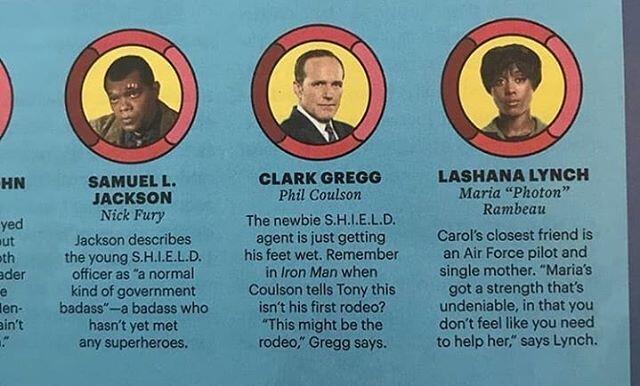 Deskripsi Para Karakter Di Film Captain Marvel