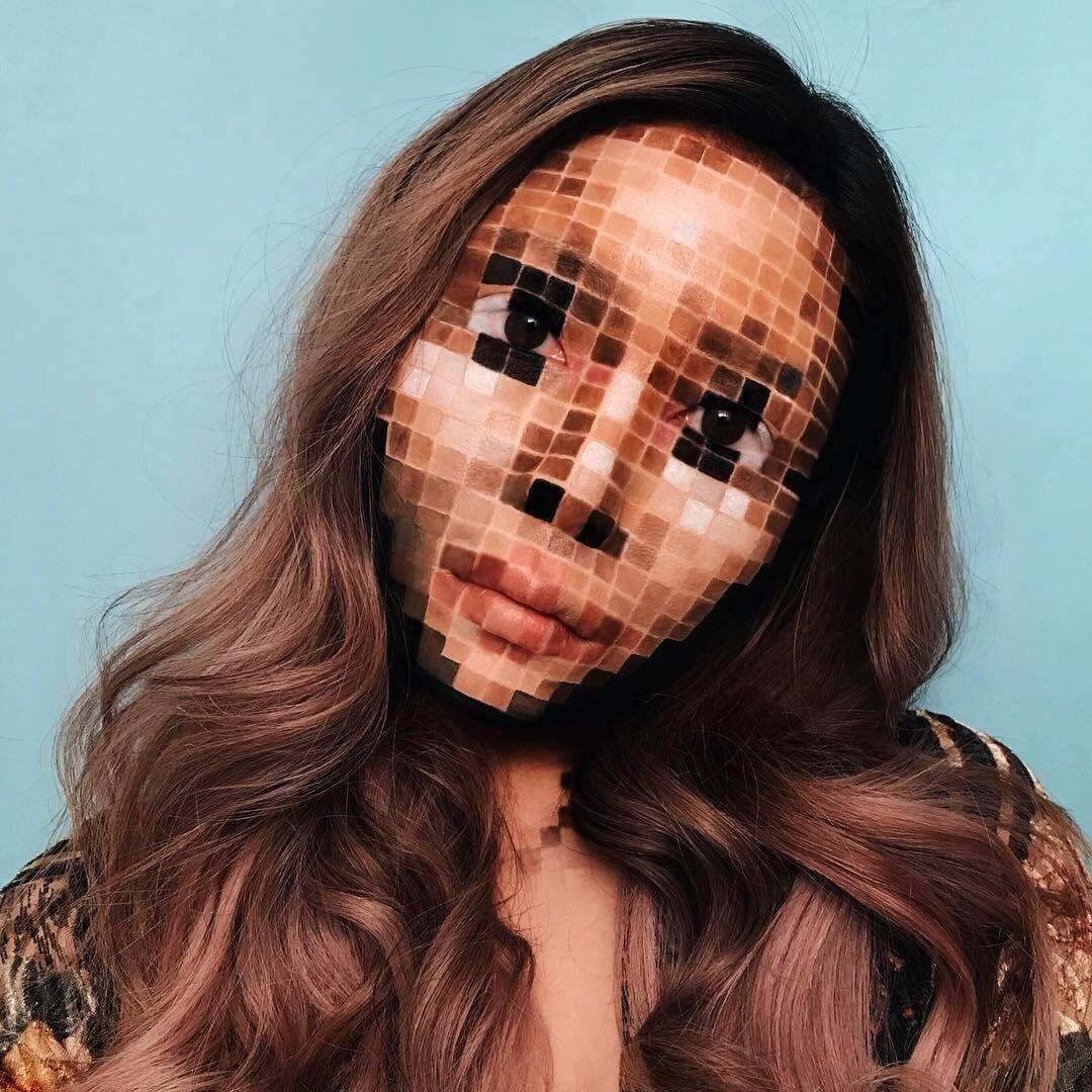 22 Potret Kreativitas Mimi Choi, MUA yang Jago Bikin Ilusi Optik