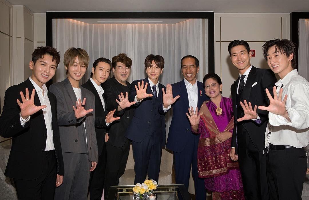Bro Banget, 10 Kedekatan Jokowi dan Super Junior di Korea Selatan