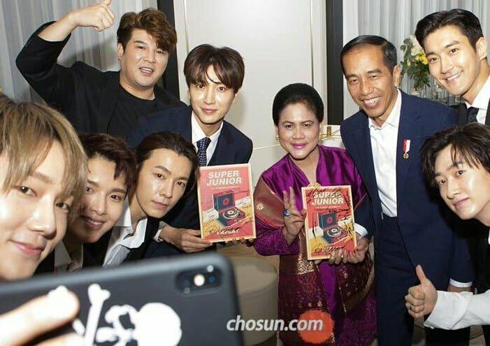 Bro Banget, 10 Kedekatan Jokowi dan Super Junior di Korea Selatan
