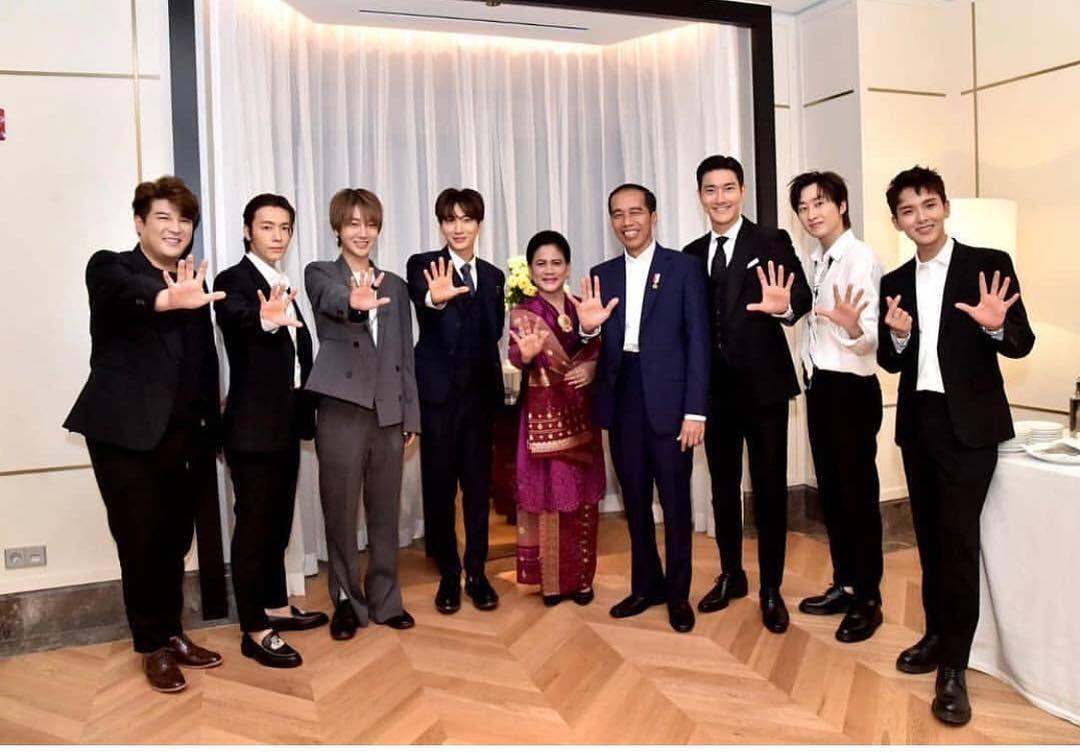 Bro Banget, 10 Kedekatan Jokowi dan Super Junior di Korea Selatan
