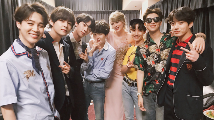 Go Internasional, 10 Potret Kebersamaan BTS dengan Selebriti Dunia