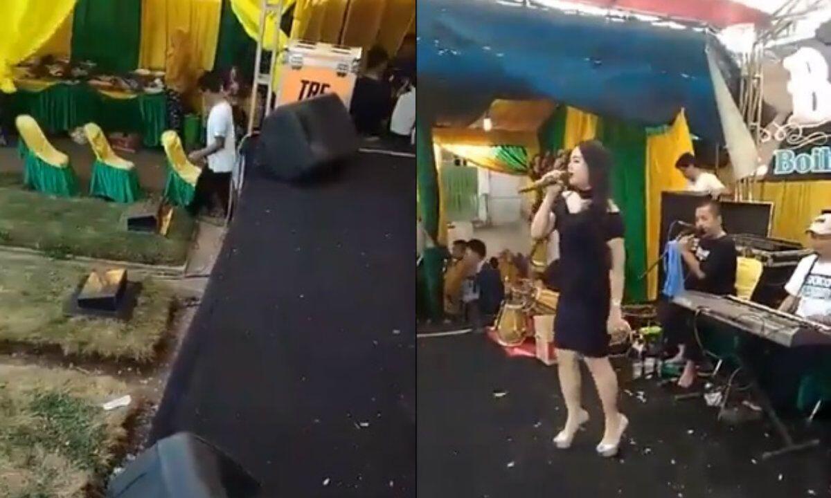 Hiii, Hajatan di Jakarta Ini Digelar di Kuburan!