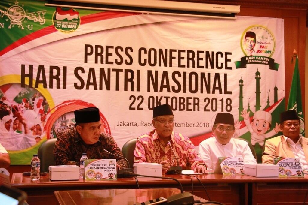 PBNU Luncurkan Peringatan Hari Santri 2018