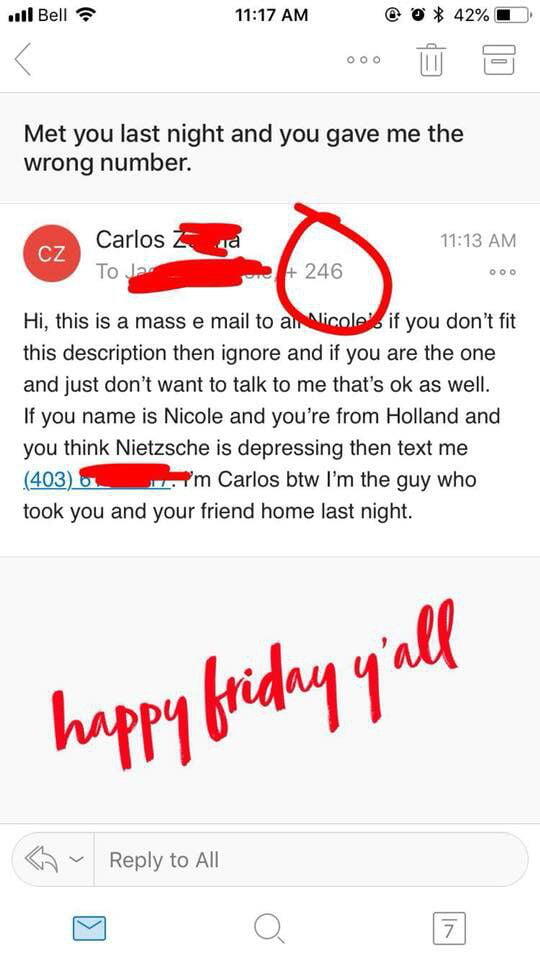 Pria Ini Sebar Email untuk Bisa Menemukan Cintanya