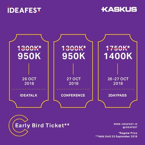 IDEAFEST 2018: Festival Kreatif yang Jadi Titik Temu Para Content Creators