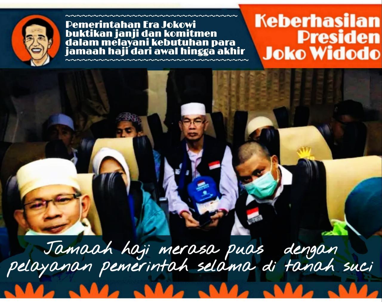 Pemerintahan Presiden Jokowi Buktikan Komitmen terkait Pelayanan Ibadah Haji