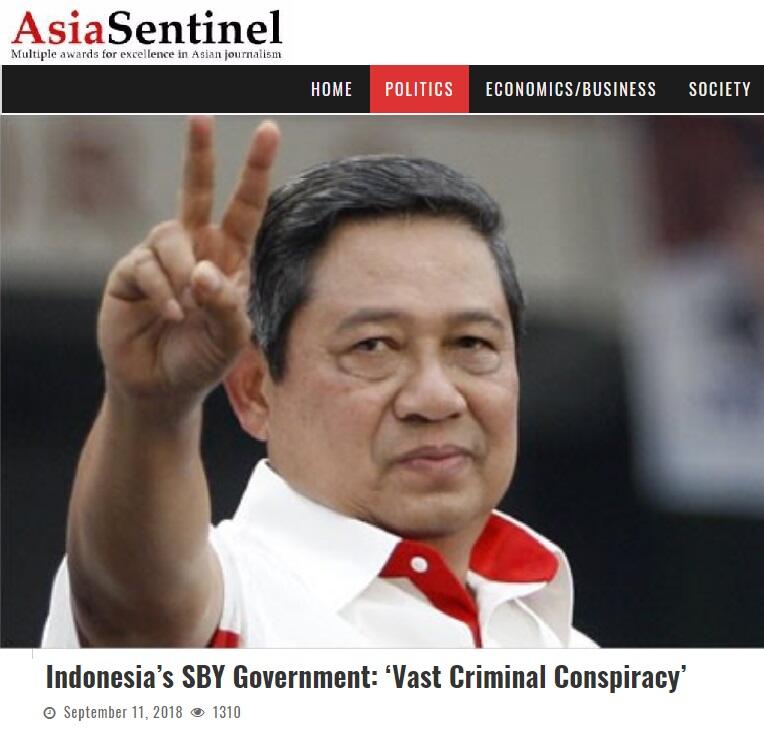 Media Asing Beber 'Konspirasi Kejahatan Besar' Era SBY ... Cuci Uang US$12.