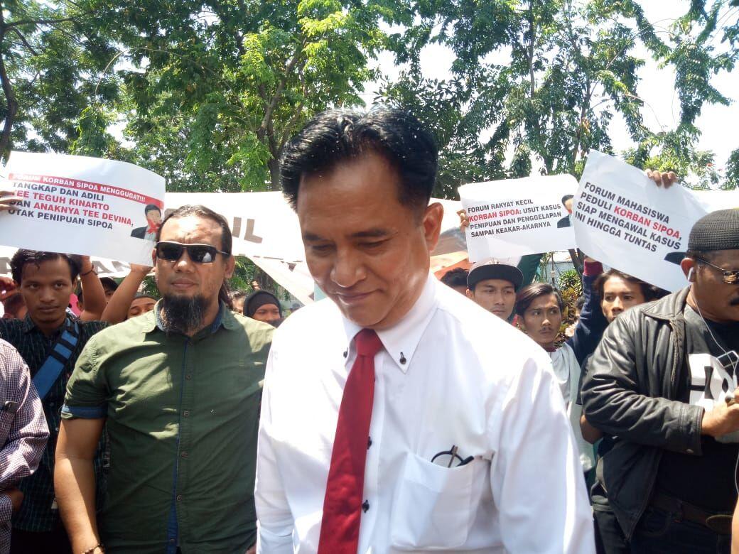 Bela Bos Pasar Turi, Yusril Minta Penangguhan Penahanan