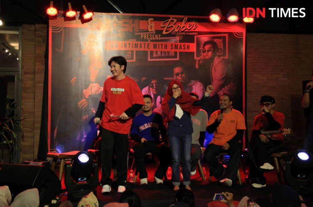 Lama Hiatus, 10 Potret Keseruan SMASH Rilis Lagu Baru