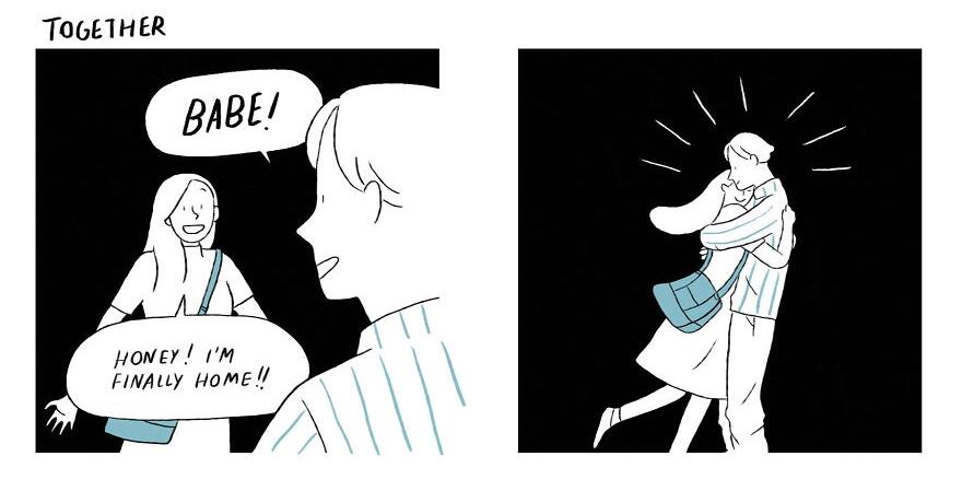 19 Komik Mini yang Menggambarkan Tulusnya Kisah Cinta, Bikin Baper!