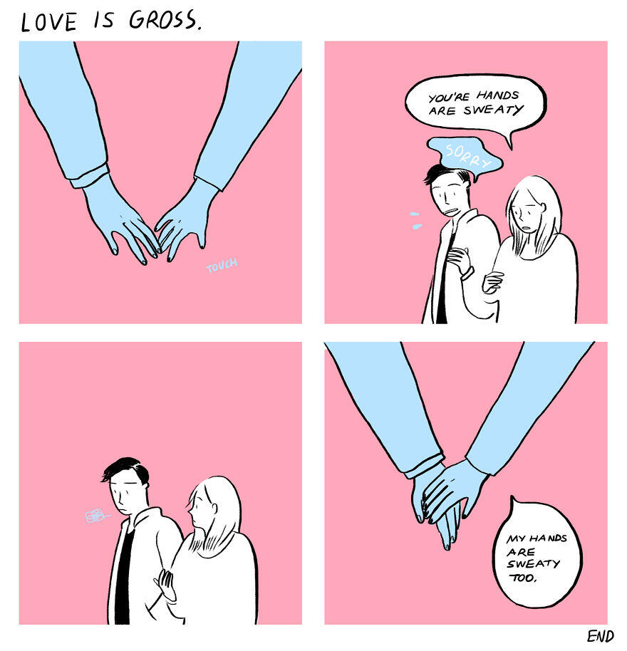 19 Komik Mini yang Menggambarkan Tulusnya Kisah Cinta, Bikin Baper!