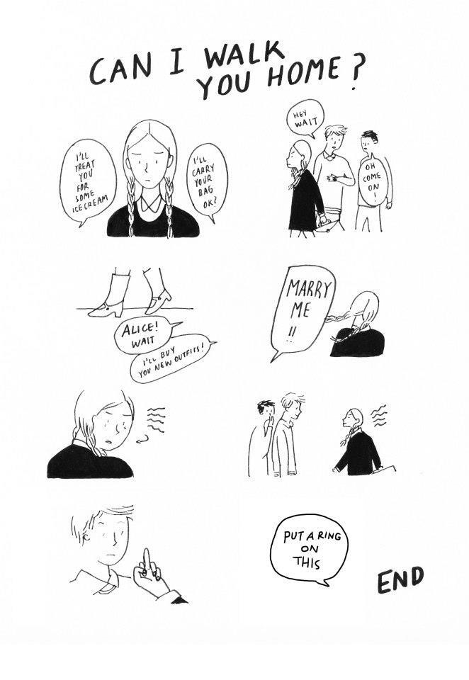 19 Komik Mini yang Menggambarkan Tulusnya Kisah Cinta, Bikin Baper!