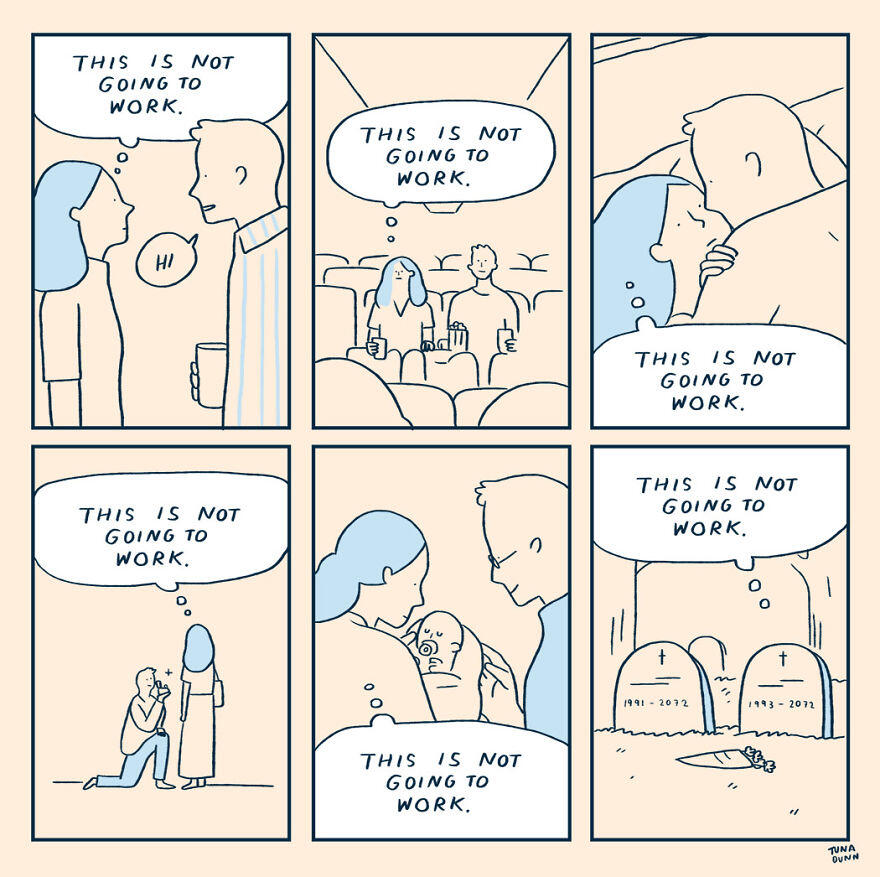 19 Komik Mini yang Menggambarkan Tulusnya Kisah Cinta, Bikin Baper!