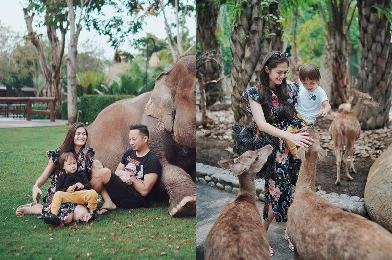 10 Potret Serunya Keluarga Ringgo Agus Liburan ke Bali, Kocak Banget!
