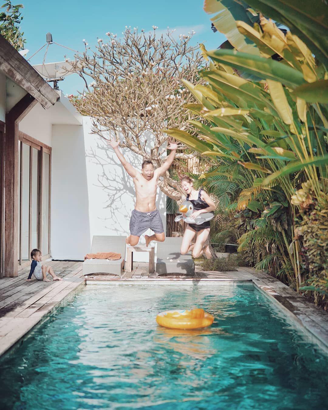 10 Potret Serunya Keluarga Ringgo Agus Liburan ke Bali, Kocak Banget!