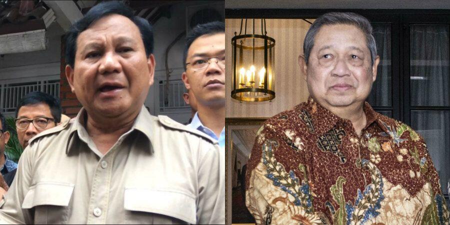 Prabowo dan SBY Akan Bahas Kesolidan Demokrat di Pilpres 2019