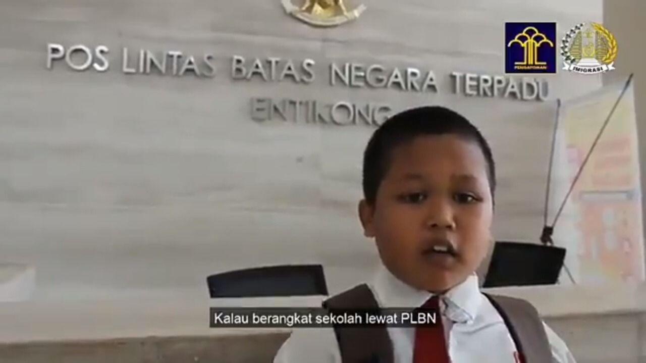 Ini Rute Perjalanan Saka, Bocah yang Lintasi 2 Negara Menuju Sekolah