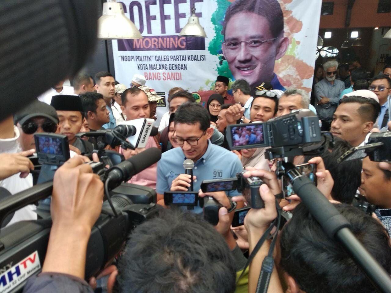 Kunjungi Malang, Sandiaga Beri Pengalaman Berwirausaha