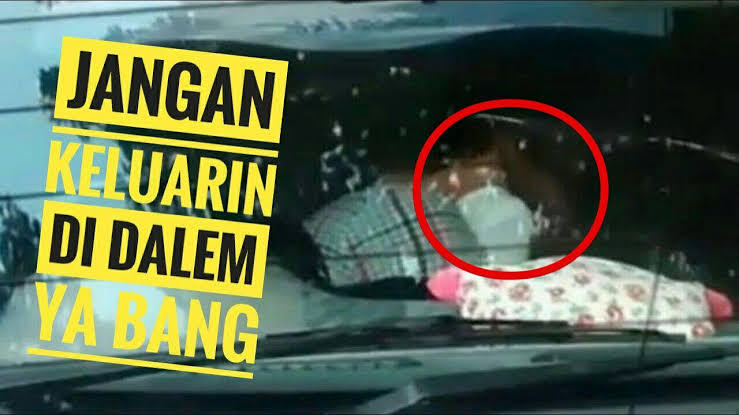 Longok Suami Bawa Mobil Ternyata di Situ Ada WIL