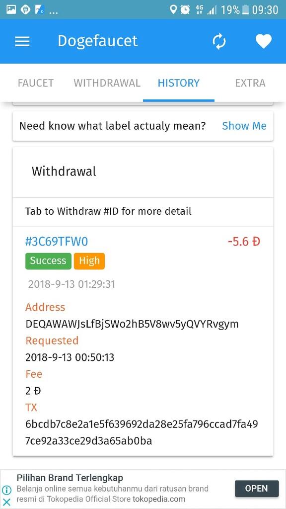Dapat APPS penghasil DOGE COIN!! Terbukti Payout!! ada Screenshotnya!!