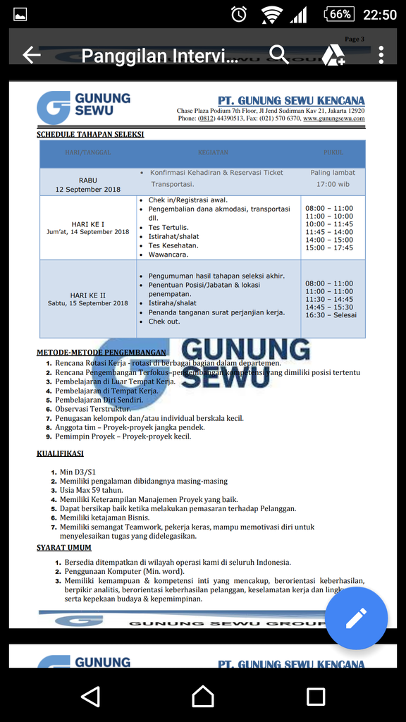 Penipuan travel agen untuk interview gunung sewu group