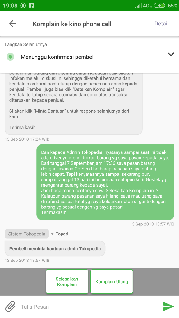 Terjadi Lagi, Kurir Go-Send Bawa Kabur Barang Pesanan Pelanggan