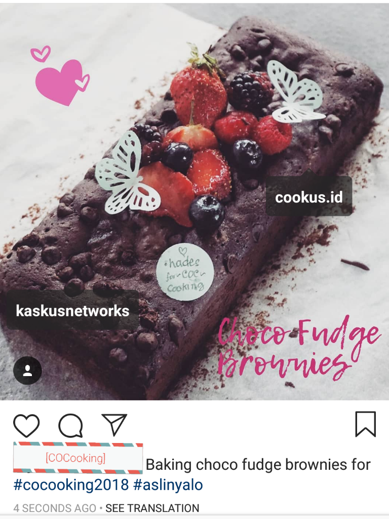 &#91;COCooking&#93; Live By Chocolate - Seribu Satu Cerita Tentang Kue Coklat