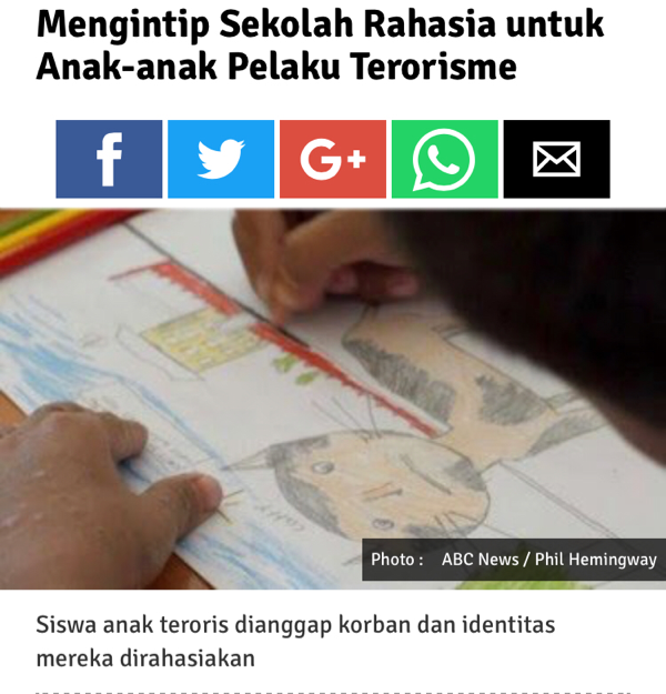 Pemerintah Didesak Terbitkan PP Tentang Hak Korban Terorisme