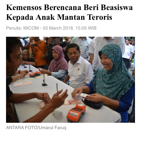 Pemerintah Didesak Terbitkan PP Tentang Hak Korban Terorisme